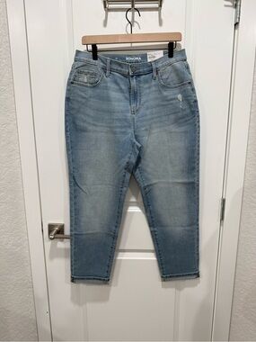 Sonoma Goods For Life Women's High-Rise Boyfriend Jeans Size 10